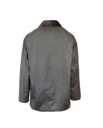 Barbour Mens Jacket Classic Bedale Olive Waxed Cotton Coat