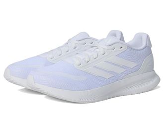 adidas Run Falcon 5 Mens Running Shoes White/White/White : 12.5 D - Medium, Textile
