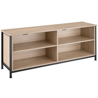 TecTake Tv Stand Navan in Light Brown