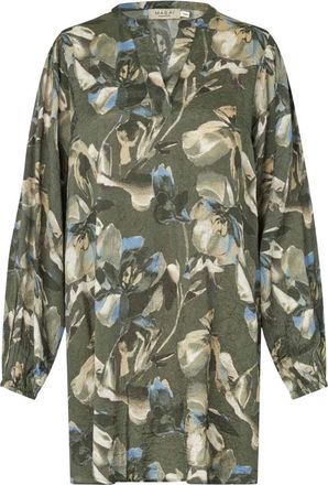 Masai Overhemden, Dames, Groen, 2Xl, Fanasi Jumper