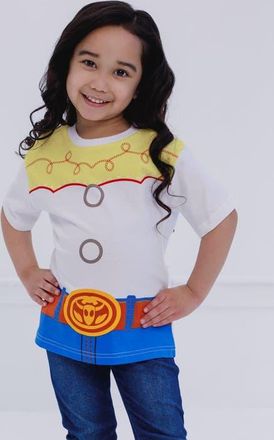Disney Toy Story Cosplay T-Shirt in White Jessie Costume at Nordstrom, Size 12M