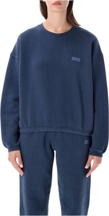 American Vintage Donna, Felpe, Blu, S, new
