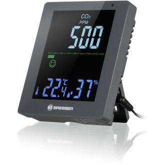 Bresser Co&sup2; Air Quality Monitorr Grey