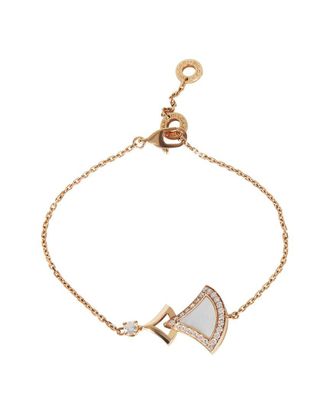 Bulgari Divas Dream 18K Rose Gold 0.31 ct. tw. Diamond Bracelet (Authentic Pre-Loved)