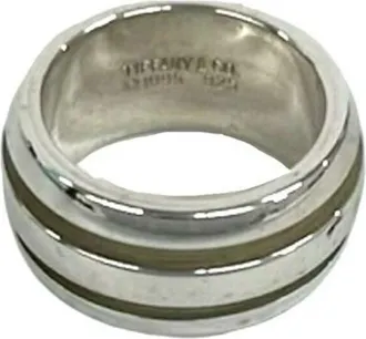 Tiffany & Co. Silver Silver 925 Band Ring (Pre-Owned)