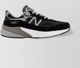 New Balance mesh and suede sneakers with reflective accents