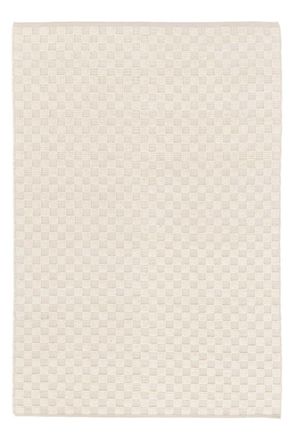 AFK Living Alfombra de lana y algodón hecha a mano y suave 120 x 170 cm