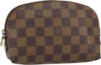 Louis Vuitton Pre-owned Vintage Clutch - Dames - Vintage Clutch - Bruin - ONE Size - Vintage