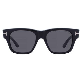 Tom Ford Caine Smoke Square Mens Sunglasses FT1280 01A 53