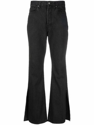 AMBUSH Jeans svasati con vita media - Nero