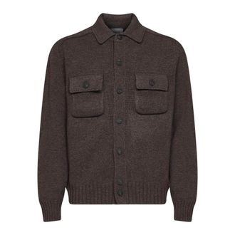 D4.0 Giacca in lana - - Jackets - Uomo - Marrone - M
