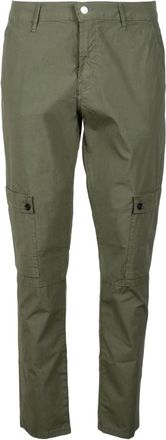 Daniele Alessandrini Broeken, Heren, Groen, W32, Katoen, Broek