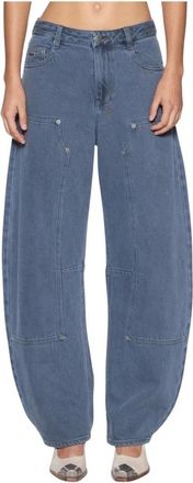 Ksubi Barrel Jean Carpenter Mirage - Dames - Loose Fit Jeans - Blauw - W29 - Katoen - Jeans