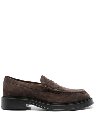 Tod's Mocassini in suede - Marrone