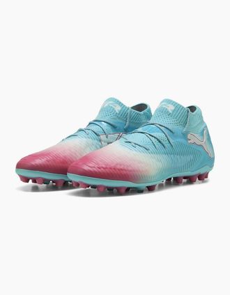 Puma Mens Future 8 Ultimate Re Char Firm Ground Football Boots - Blue - Size: 10.5