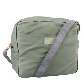 Louis Vuitton Tweedehands Canvas Louis Vuitton tassen - Dames - Pre-owned - Grijs - Maat: ONE Size Leer