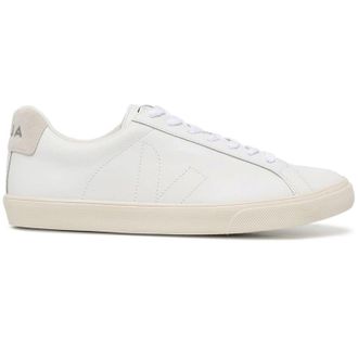 Veja Esplar Leather Mens Fashion Trainers - White - Size:UK 10