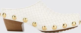 Bottega Veneta Mules Gondola in pelle intrecciata con borchie