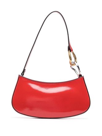 Staud Borsa Ollie con zip - Rosso