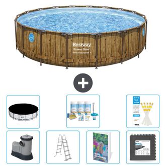 Bestway Piscina Bestway Power Steel Redonda - 549x122 Cm - 8-piezas S581