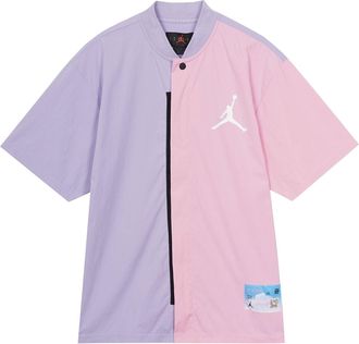 Nike Jordan Air Jordan Dri-fit Dongdan Quick-drying Warm-up Top Purple Pink FD6573-538