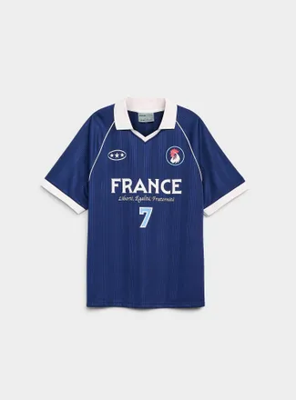 Djab Mens Multi-logo soccer jersey