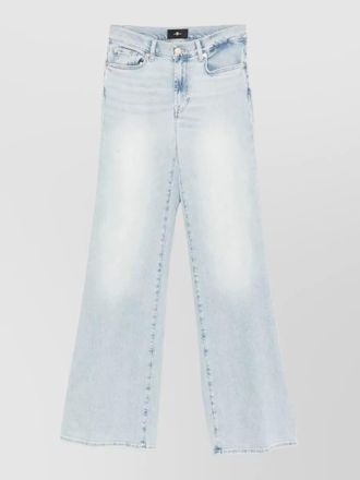 7 For All Mankind denim flared trousers