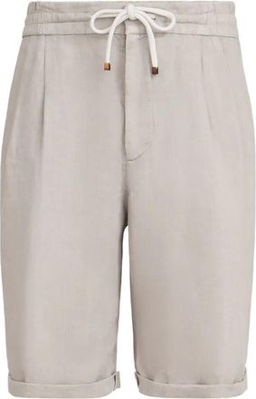 Brunello Cucinelli Linen Bermuda