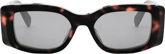 Celine CL40282U Maxi Triomphe 52A Womens Sunglasses Tortoiseshell Size 53