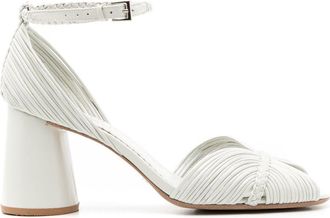 Sarah Chofakian Twiggy thin-straps sandals - women - Leather - 39 - Grey