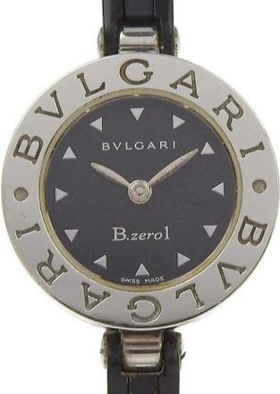 Bulgari Pre-owned Watches, female, Black, Size: ONE SIZE Pre-owned Stainless Steel Watch
