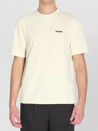 Jacquemus gros grain organic cotton jersey t shirt