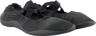 Balenciaga Womens Shibuya Ballet Flat Black Plastic