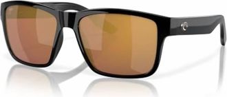 Costa Mens Paunch Xl 580G Sunglasses In Black Gold Mirror