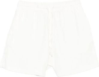 Samsøe & Samsøe Shorts in lino con coulisse - Bianco