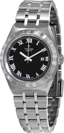 Tudor Royal Automatic Black Dial Stainless Steel Ladies Watch M28300-0003