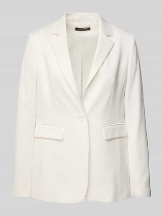 More & More More & More Blazer mit Strukturmuster in Offwhite, Gr&ouml;&szlig;e 34