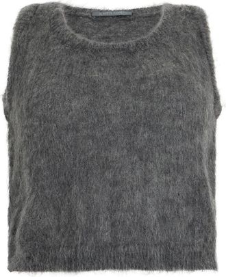 Alberta Ferretti Donna, Top, Grigio, M, new