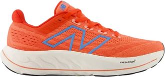 New Balance Mens Vongo V6 Running Shoes In White/orange