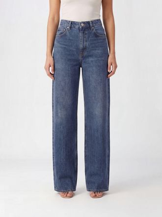 Rag & Bone Jeans Andi flared a vita alta in denim di cotone a cinque tasche