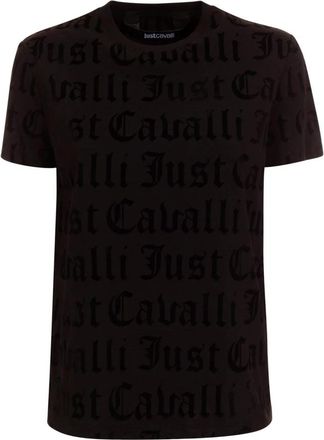 Just Cavalli T-shirt - Dames - T-shirts - Zwart - 2XS - Katoen - Tops
