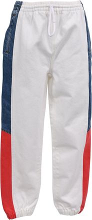 Alexander Wang Drawstring Panelled Jogger Pants in Multicolor Cotton