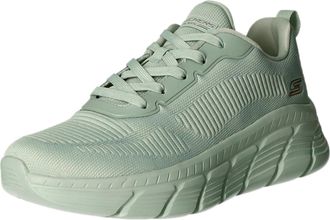 Skechers Womens Bobs Sport B Flex Flying Hi Sneaker, Sage, 5 UK