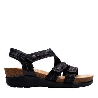 Clarks Calenne Clara Black Combi 26177032 Womens