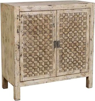 Wanderlust Deco C&oacute;moda de madera artesanal 85 x 40 x 90h cm