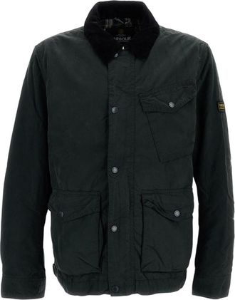Barbour Green Shirt Collar Jacket