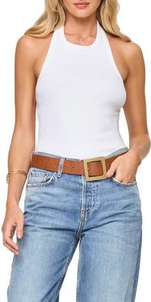 L*Space Alyx Cover-Up Halter Tank in White at Nordstrom Rack, Size X-Small
