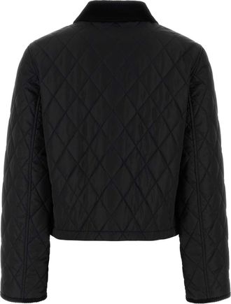 Burberry Quilted Nylon Jacket - Black