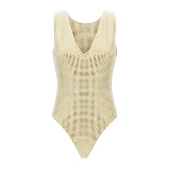 Twentyfourhaitch Body, female, Yellow, Size: XS Body Scollo V