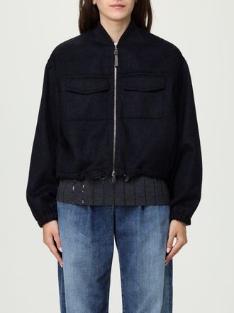 Brunello Cucinelli Jacket BRUNELLO CUCINELLI Woman color Blue